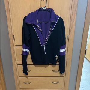 WEAR Minnesota Vikings 1/4 Zip Sweater